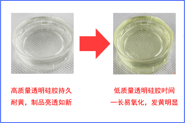 高透硅膠制品發(fā)黃，你可接受？